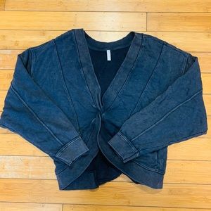 Free People Movement V Neck Pullover